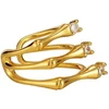Kremzlės auskaras Gold Claws
