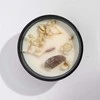 Hop Hare jazminų aromato žvakė su kvarco kristalu, medinis dagtis – 22 h