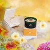 Hop Hare jazminų aromato žvakė su kvarco kristalu, medinis dagtis – 22 h