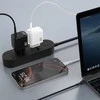Dudao A28C 45W GaN laidinis įkroviklis + USB-C kabelis – juodos spalvos