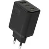 Dudao A29 65W GaN laidinis įkroviklis 2 x USB-C + 1 x USB-A – juodos spalvos
