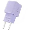 Tech-Protect NCM25 USB-C PD 25W sieninis įkroviklis - Violetinė