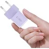 Tech-Protect NCM25 USB-C PD 25W sieninis įkroviklis - Violetinė