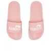 Kubota bazinės baseino šlepetės, pastelės rožinės K0000-101-001-08-1