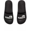 Kubota paprastos baseino šlepetės juodos K0000-101-003-23-1
