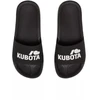 Kubota paprastos baseino šlepetės juodos K0000-101-003-23-1