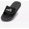 Kubota vyriškos paplūdimio šlepetės su Velcro baseinams, juodos