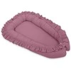 My Sweet Baby Kūdikio lizdelis su raukiniais pastelinės violetinės spalvos