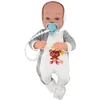 Lean Toys Lėlytė su čiulptuku ir aksesuarais, 35 cm