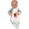 Lean Toys Lėlytė su čiulptuku ir aksesuarais, 35 cm