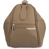 Moteriška odinė kuprinė 2in1 Beltimore taupe 019