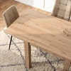 Kvadratinis išskleidžiamas stalas 80–160 cm, Artisan ąžuolo spalvos