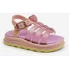 Kvapnūs vaikiški sandalai su Velcro užsegimu ZAXY NN385020, violetinės spalvos
