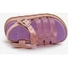 Kvapnūs vaikiški sandalai su Velcro užsegimu ZAXY NN385020, violetinės spalvos