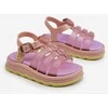 Kvapnūs vaikiški sandalai su Velcro užsegimu ZAXY NN385020, violetinės spalvos