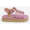 Kvapnūs vaikiški sandalai su Velcro užsegimu ZAXY NN385020, violetinės spalvos