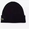 Lacoste Briaunota vilnos kepurė Tamsiai mėlyna - RB0001-166