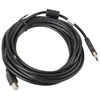 LANBERG CA-USBA-11CC-0050-BK laidas USB 2.0 AM-BM su feritu 5m juodas