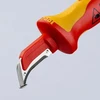 KIP Knipex 98 55 SB universalus peilis Raudona, Geltona Fiksuotų ašmenų peilis