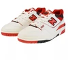 Laisvalaikio batai New Balance 550 balti raudoni kedai - BB550SE1