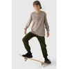 Laisvalaikio kelnės su guma Jogger 4F Chaki spalvos