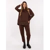 Laisvalaikio kostiumas moterims-IT-KMPL-9860.61-ciemny ruda