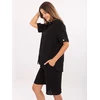 Laisvalaikio kostiumas moterims-LK-KMPL-510096.96-juoda
