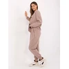 Laisvalaikio kostiumas moterims-RV-KMPL-A883.68-ciemny bezowy