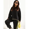 Laisvalaikio kostiumas moterimst-IT-KMPL-22216.75-juoda