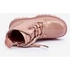 Lakuoti šilti batai Big Star Kids MM374144 Rožinė