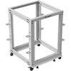 LANBERG OPEN RACK 19" 15U 600X600-1100 ADJUSTABLE Pilkas