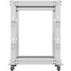 LANBERG OPEN RACK 19" 15U 600X600-1100 ADJUSTABLE Pilkas