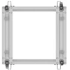 LANBERG OPEN RACK 19" 15U 600X600-1100 ADJUSTABLE Pilkas