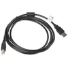 LANBERG CA-USBA-11CC-0018-BK laidas USB 2.0 AM-BM su feritu 1.8m juodas