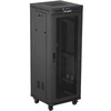 LANBERG Rack spintelė 19 laisvai stovinti 32U 600x600 plokščia pakuotė su tinklelio durelėmis LCD juodas