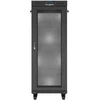 LANBERG Rack spintelė 19 laisvai stovinti 32U 600x600 plokščia pakuotė su tinklelio durelėmis LCD juodas
