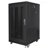 LANBERG stovi spintelė 19 colių 22U 600x800 tinklelis Juodas