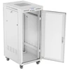 Lanberg grindų statoma stelažas 19" 27U 600x800 rutulinės perforuotos durelėmis LCD V2