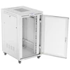 Lanberg grindų spintelė 19" 27U 800x1000 rutulinės perforuotos durelėmis LCD V2