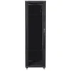 Lanberg | Rack tipo 19 colių laisvai pastatoma spintelė 42U/800x1000 (plokštos konstrukcijos) | FF01-8042-12B | Juodas