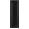 LANBERG FF01-8242-12B laisvai pastatomas stovas 19 savaime surenkamas plokščias paketas 42U/ 800x1200 juodas