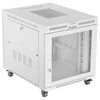 Lanberg grindų spintelė 19" 15U 800x1000 rutulinės perforuotos durelėmis LCD V2