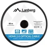 LANBERG HDMI v2.0 M/M cable 80m optical AOC juodas