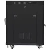 LANBERG pastatoma serverinė spinta 19" 15U 600x800, stiklinės durys, LCD ekranas, juoda, FF01-6815-12BL (išrinkta)