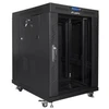 LANBERG pastatoma serverinė spinta 19" 15U 600x800, stiklinės durys, LCD ekranas, juoda, FF01-6815-12BL (išrinkta)