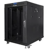 LANBERG pastatoma serverinė spinta 19" 15U 600x800, stiklinės durys, LCD ekranas, juoda, FF01-6815-12BL (išrinkta)