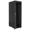 LANBERG laisvai pastatomas stelažas 19 colių spintelė 42U 800x1200 stiklinės durys LCD butas juodas