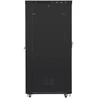 LANBERG laisvai pastatomas stelažas 19 colių spintelė 42U 800x1200 stiklinės durys LCD butas juodas