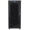 LANBERG laisvai pastatomas stelažas 19 colių spintelė 27U 600x600 stiklinių durų LCD butas juodas