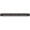 LANBERG patch panel 24 port 1U cat.7 FTP juodas